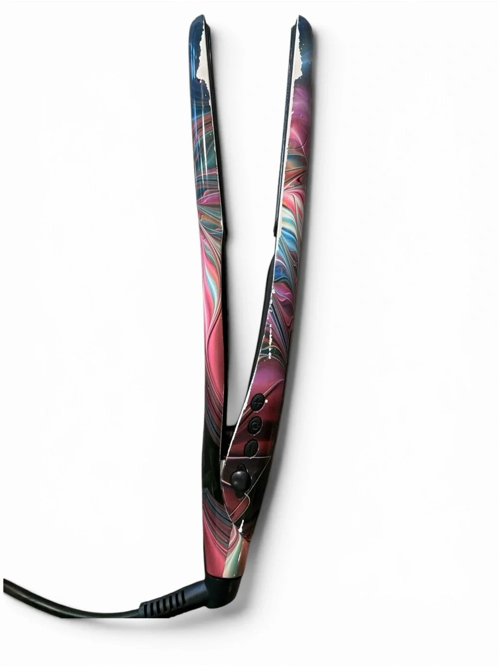 Bio Ionic Treasured Waters 10X Flat Iron 1” Pro Limited Edition Multicolor